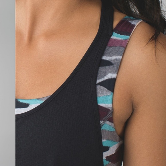 Lululemon All Sport Support Tank
Black / Mini Coast Camo Multi Size 4 - Picture 5 of 10